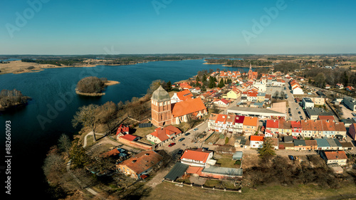 Fototapeta Naklejka Na Ścianę i Meble -  Pasym-miasto w województwie warmińsko-mazurskim