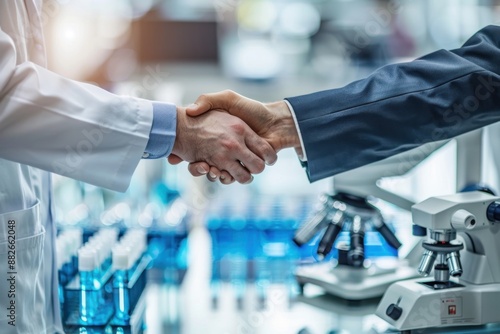 Partnership in Science:  Collaboration and Innovation.