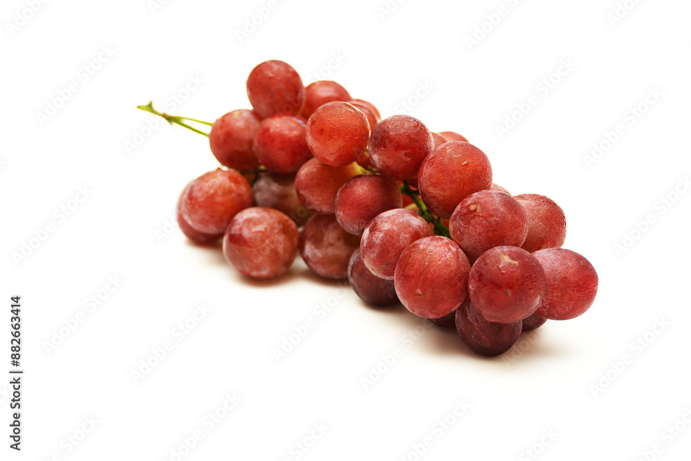 Group of Red Grape Fruit, isolated on white background Group of Red Grape Fruit, isolated on white background