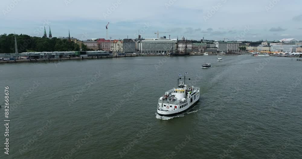 Helsinki City Commuter Ferries. Water Transport in Finland. Helsinki City Commuter Ferries. Water Transport in Finland.