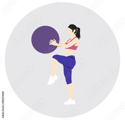 swiss ball exercise