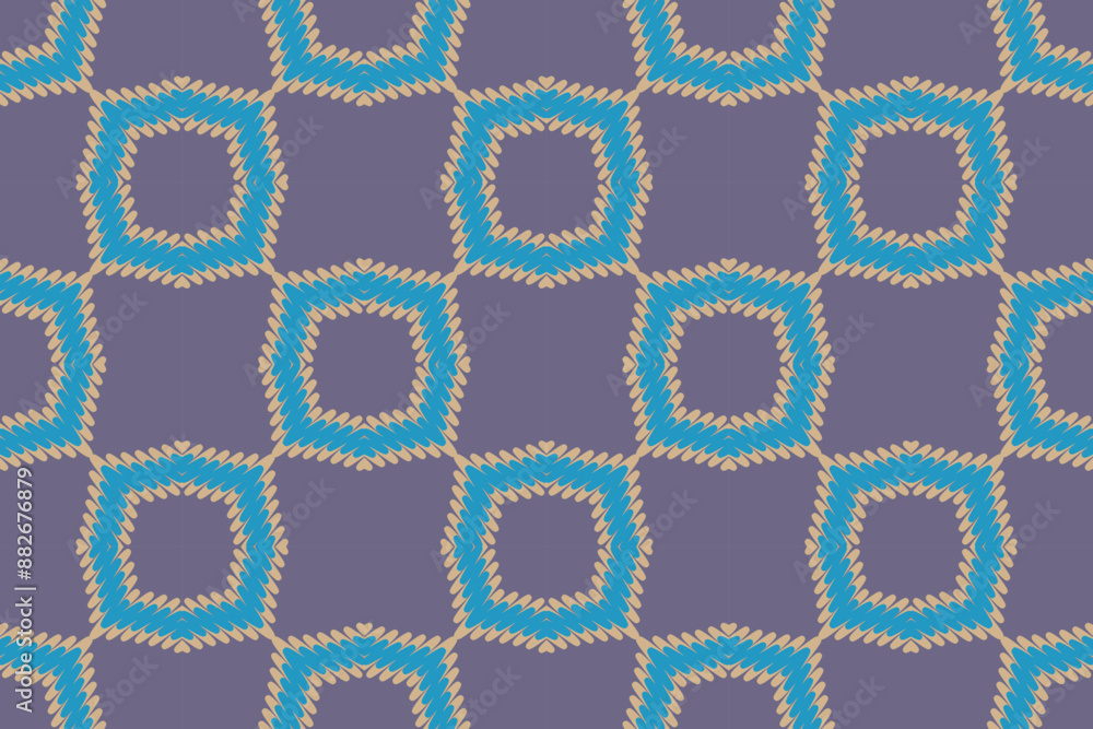 Tile Pattern Portuguese, Traditional Ethnic Ikat, Aztec Abstract Vector Pattern, Seamless Pattern in Tribal, Folk Embroidery and Mexican Style. Tile Pattern Portuguese, Traditional Ethnic Ikat, Aztec Abstract Vector Pattern, Seamless Pattern in Tribal, Folk Embroidery and Mexican Style.