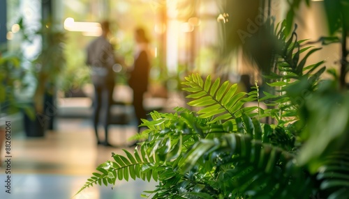 Green Office Ambiance