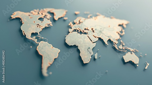 Company's international expansion strategy with global map, business growth, market penetration
