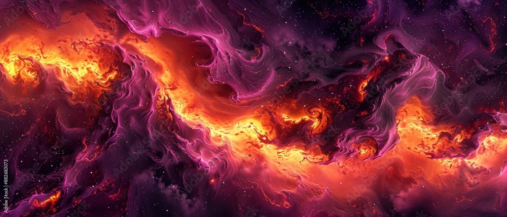 Vivid abstract space-themed image with swirling pink, purple, and orange nebula clouds, depicting cosmic energy and outer space aesthetics. Vivid abstract space-themed image with swirling pink, purple, and orange nebula clouds, depicting cosmic energy and outer space aesthetics.