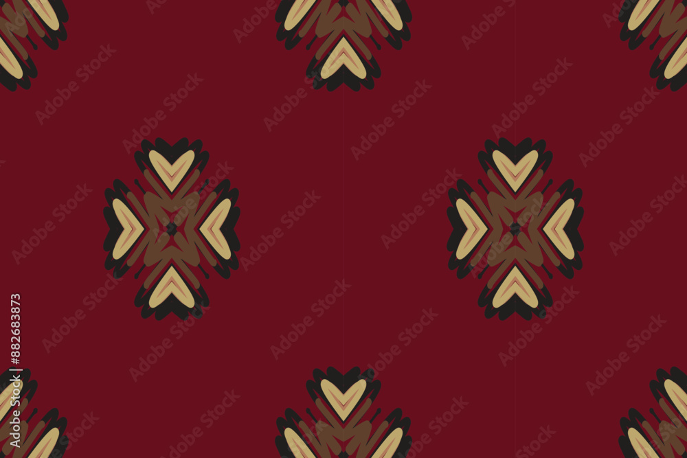 Ceraamiche Decorative, Traditional Ethnic Ikat, Aztec Abstract Vector Pattern, Seamless Pattern in Tribal, Folk Embroidery and Mexican Style. Ceraamiche Decorative, Traditional Ethnic Ikat, Aztec Abstract Vector Pattern, Seamless Pattern in Tribal, Folk Embroidery and Mexican Style.