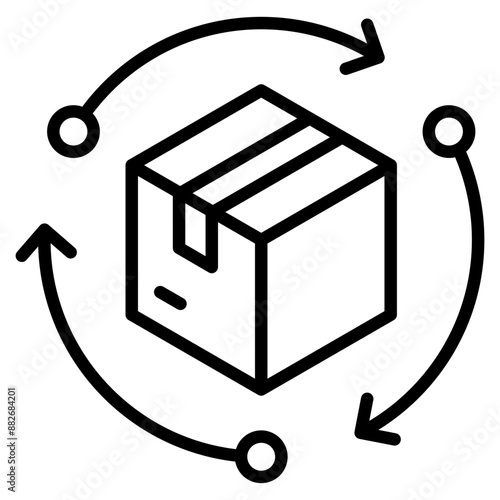 Lifecycle Stages  Icon Element For Design