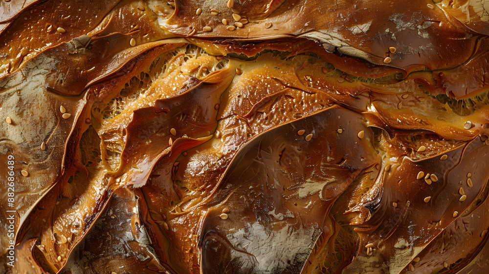 stylized handpaint bread surface texture top view macro stylized handpaint bread surface texture top view macro