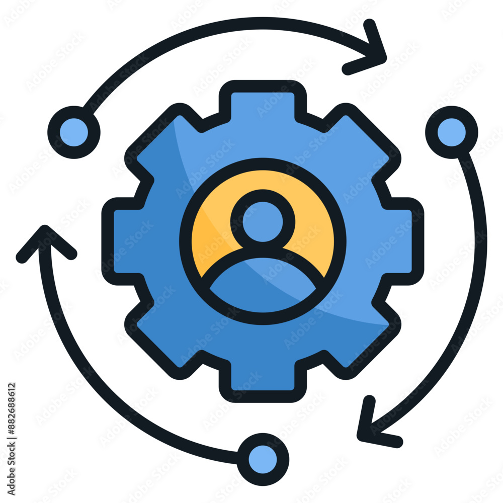 Resource Utilization Icon Element For Design Resource Utilization Icon Element For Design