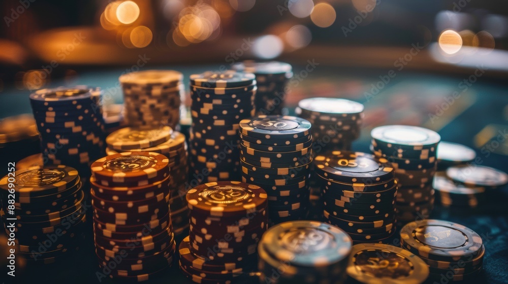Casino Chips Stack Casino Chips Stack
