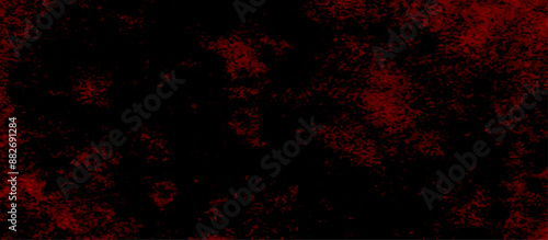Abstract red marble on black background. Dark grunge textured red concrete wall background. gray and red granite tiles floor on red background. gloomy black and red colors background for design.
