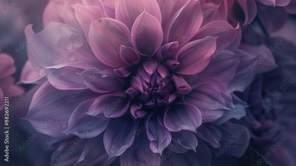 A photograph of a mauve-colored flower in full bloom, showcasing its intricate details and soft hues. A photograph of a mauve-colored flower in full bloom, showcasing its intricate details and soft hues.