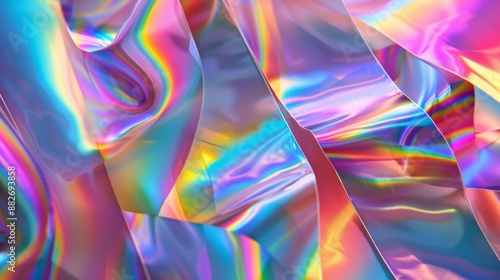 Abstract glass waves on a background. Modern abstract background for banner, art, ads, and many more