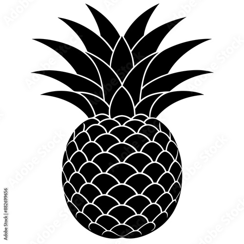 illustration of pineapple