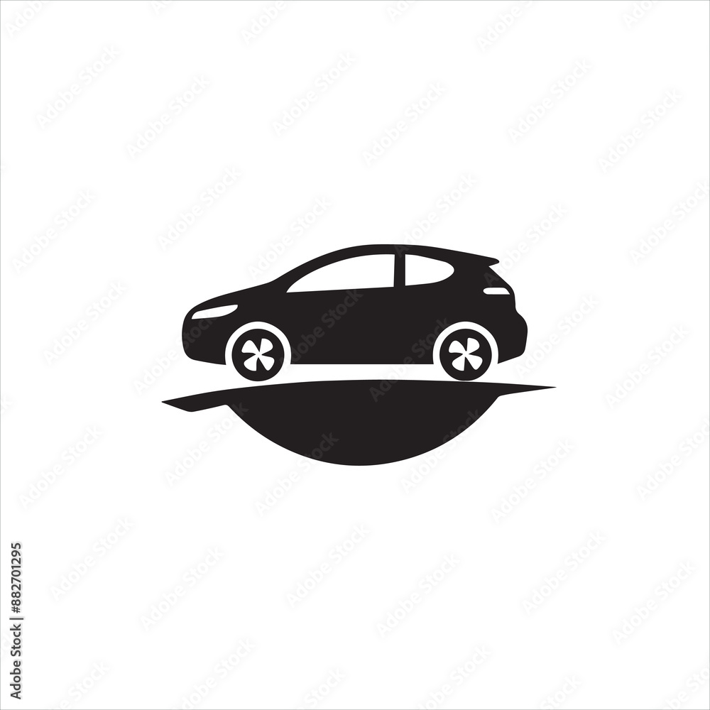 Fototapeta premium car icon vector illustration