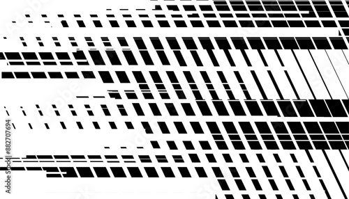 Black and white grunge abstract background. Vector Format Illustration. 