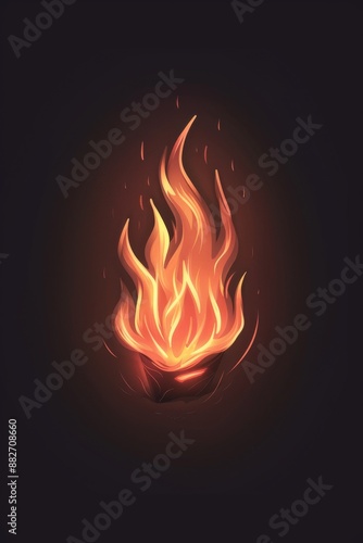 t-shirt logo, design, graphic design, vector art, simple, sarcastic, flames, fire, 8k, anime style, 3d render, 