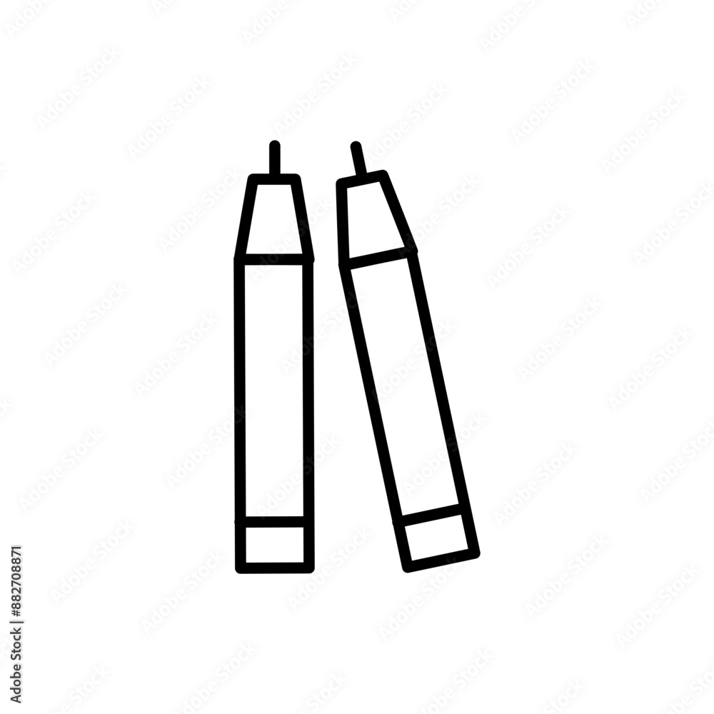 pens line icon pens line icon