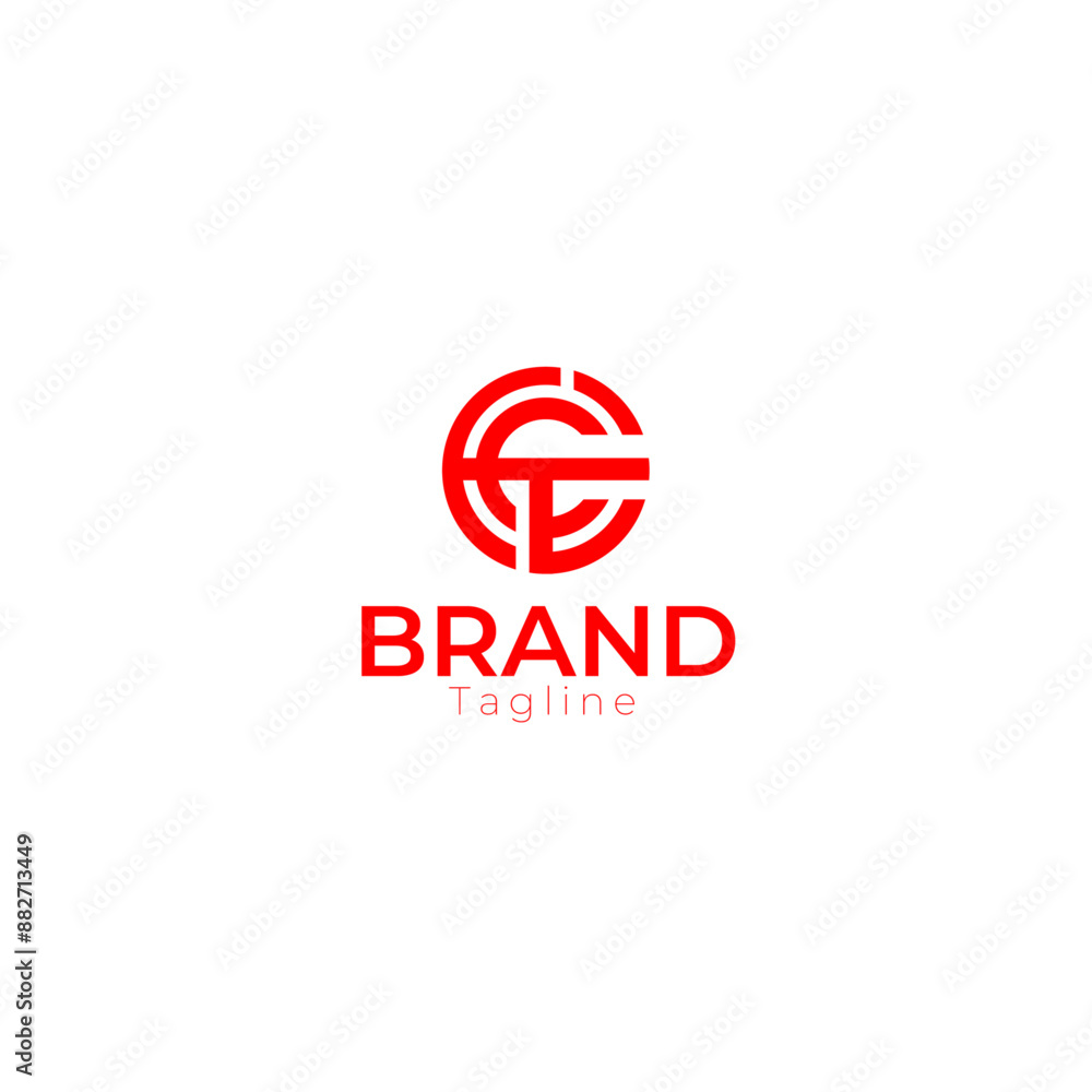 Modern and strong letter E initials logo design Modern and strong letter E initials logo design
