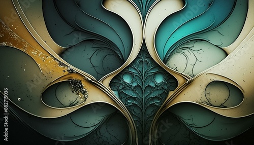 abstract background with circles