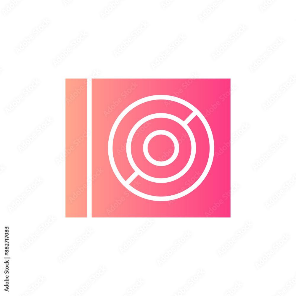 cd gradient icon cd gradient icon