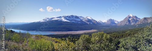 Panoramic View of the Peak of Mount St. Helens