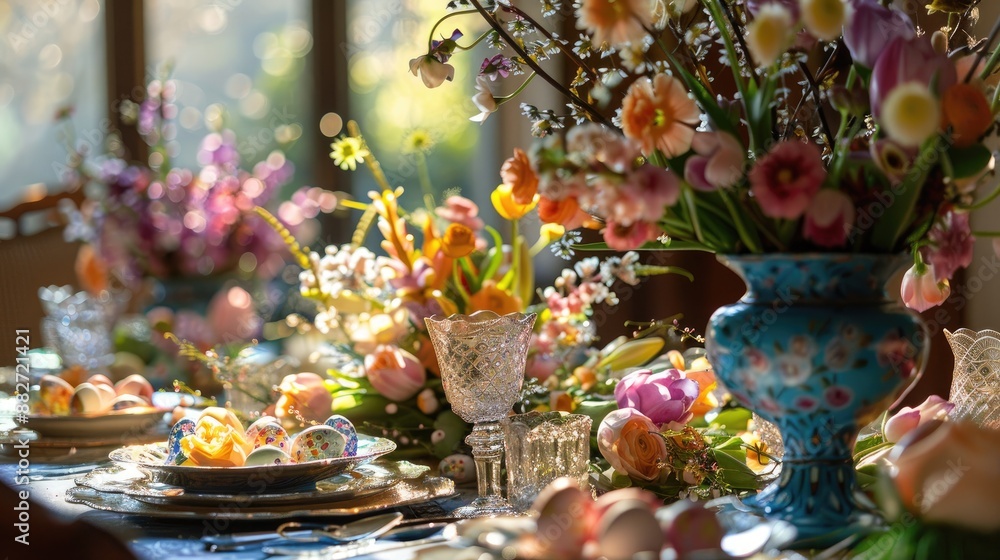 Setting for Easter gathering