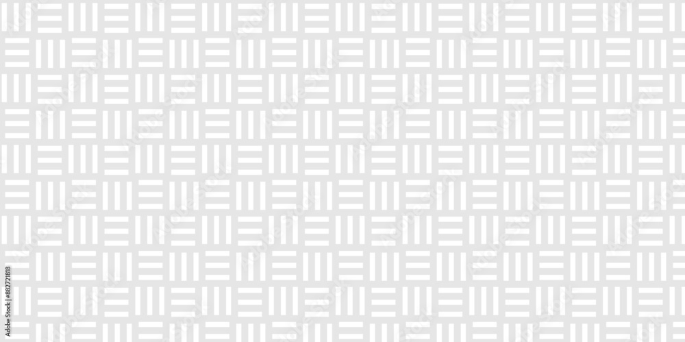 Vector Overlapping Pattern Minimal diamond geometric digital wave backdrop abstract wave square background. white and gray line seamless tile stripe overlap creative retro square pattern background. Vector Overlapping Pattern Minimal diamond geometric digital wave backdrop abstract wave square background. white and gray line seamless tile stripe overlap creative retro square pattern background.