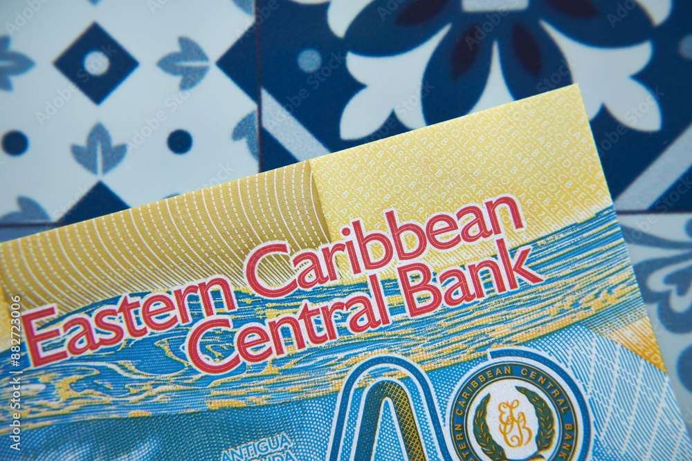 Fototapeta premium east caribbean dollar