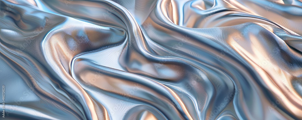 Shiny satin fabric texture with smooth finish, 4K hyperrealistic photo Shiny satin fabric texture with smooth finish, 4K hyperrealistic photo