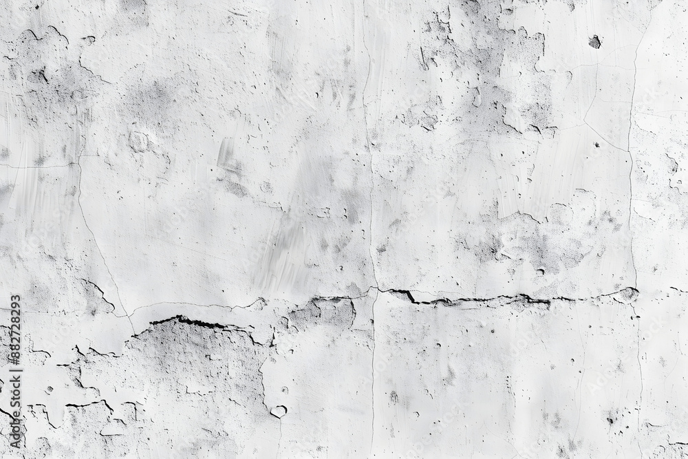 Obraz premium Beautiful white gray Abstract Grunge Decorative Stucco Wall Background. Art Rough Stylized Texture Banner With Space For Text