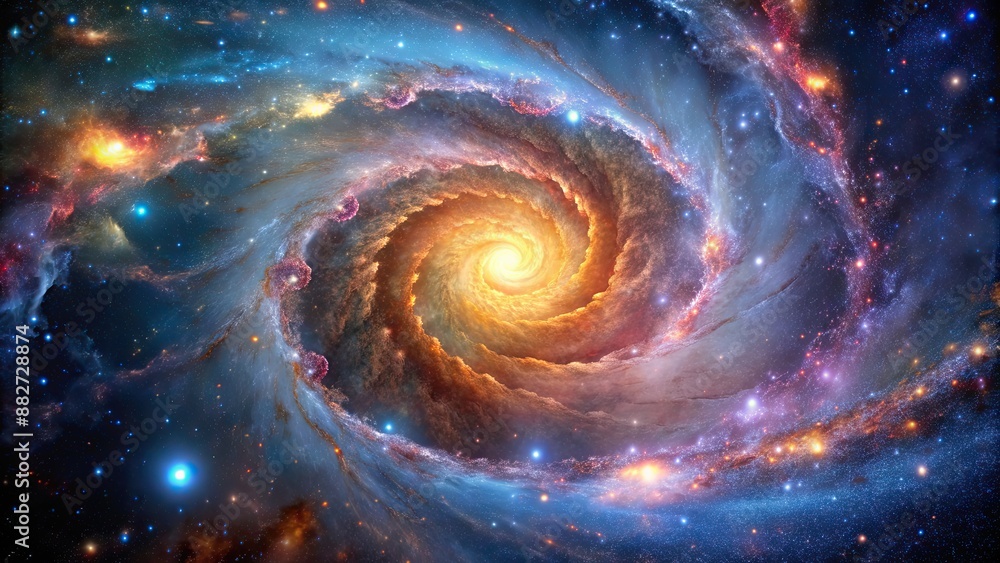 Dynamic galactic swirls and colorful star fields captured in mesmerizing astrophotography, galaxy, swirls, colorful Dynamic galactic swirls and colorful star fields captured in mesmerizing astrophotography, galaxy, swirls, colorful