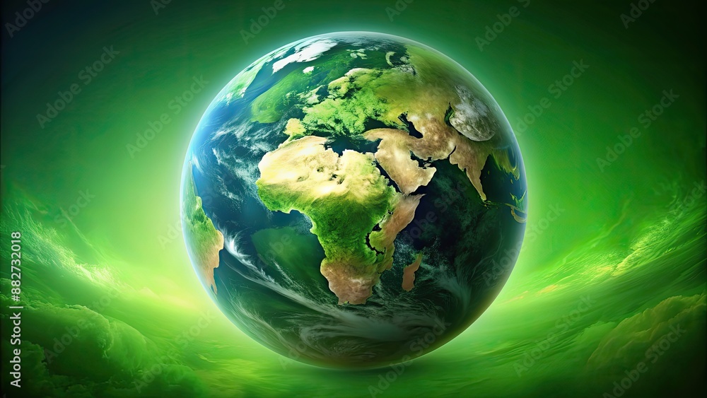 Green planet earth with background, planet, earth, green, eco-friendly, environment, sustainable, globe, transparency Green planet earth with background, planet, earth, green, eco-friendly, environment, sustainable, globe, transparency
