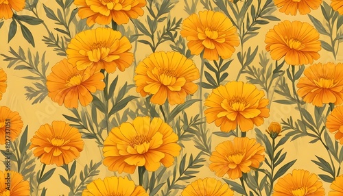 Wallpaper Mural Clear Plain Shiny Warm Soft Vintage Bokeh Cloudy Wave Like Geometric Yellow Background or Texture Torontodigital.ca