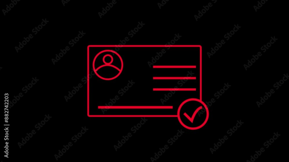 Check mark animation.Animation Check Mark Sign Video.