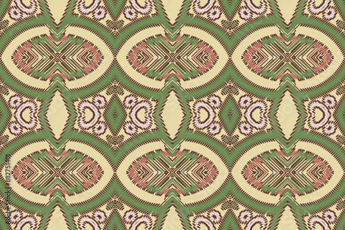 Wallpaper Mural African Ikat paisley embroidery.geometric ethnic oriental seamless pattern traditional.Aztec style. Native american Southwest design Aztec pattern Torontodigital.ca