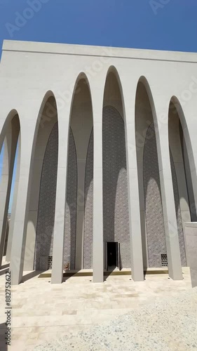 Beautiful, minimalistic and modern mosque