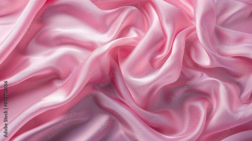 Fototapeta premium Description of light pink cloth