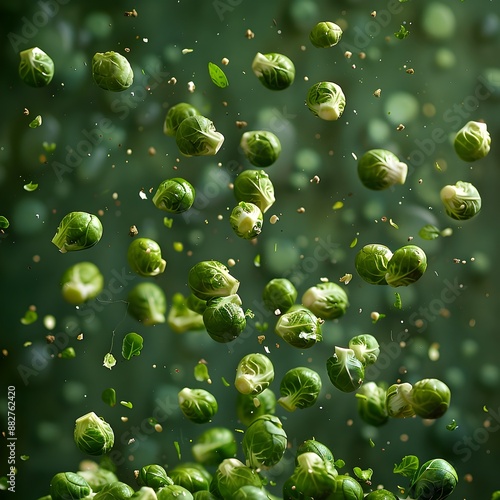 Flying Brussels Sprouts: A Vibrant of Freshness and Flavor