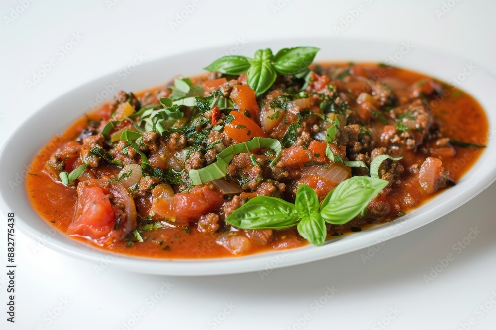 Delicious Duffs Meat Sauce with Fresh Basil and Garlic Delicious Duffs Meat Sauce with Fresh Basil and Garlic