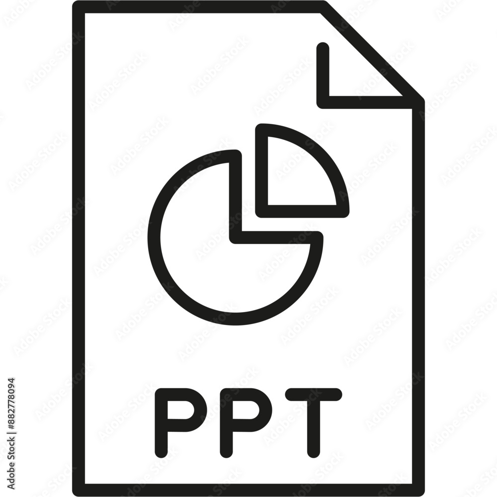 PPT Format File Icon PPT Format File Icon