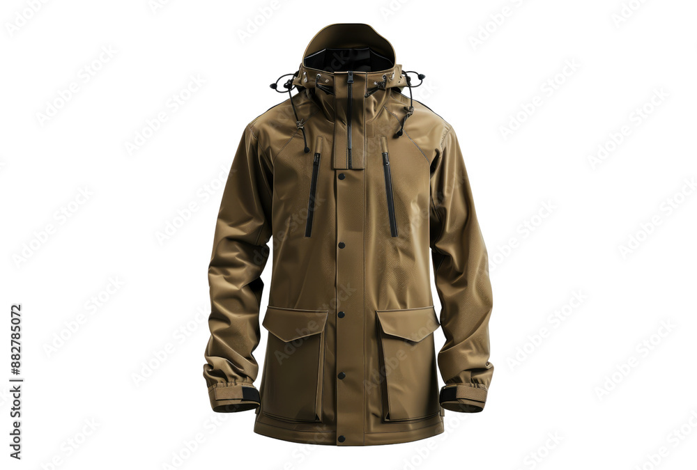 Photo of Anorak isolated on transparent background Photo of Anorak isolated on transparent background
