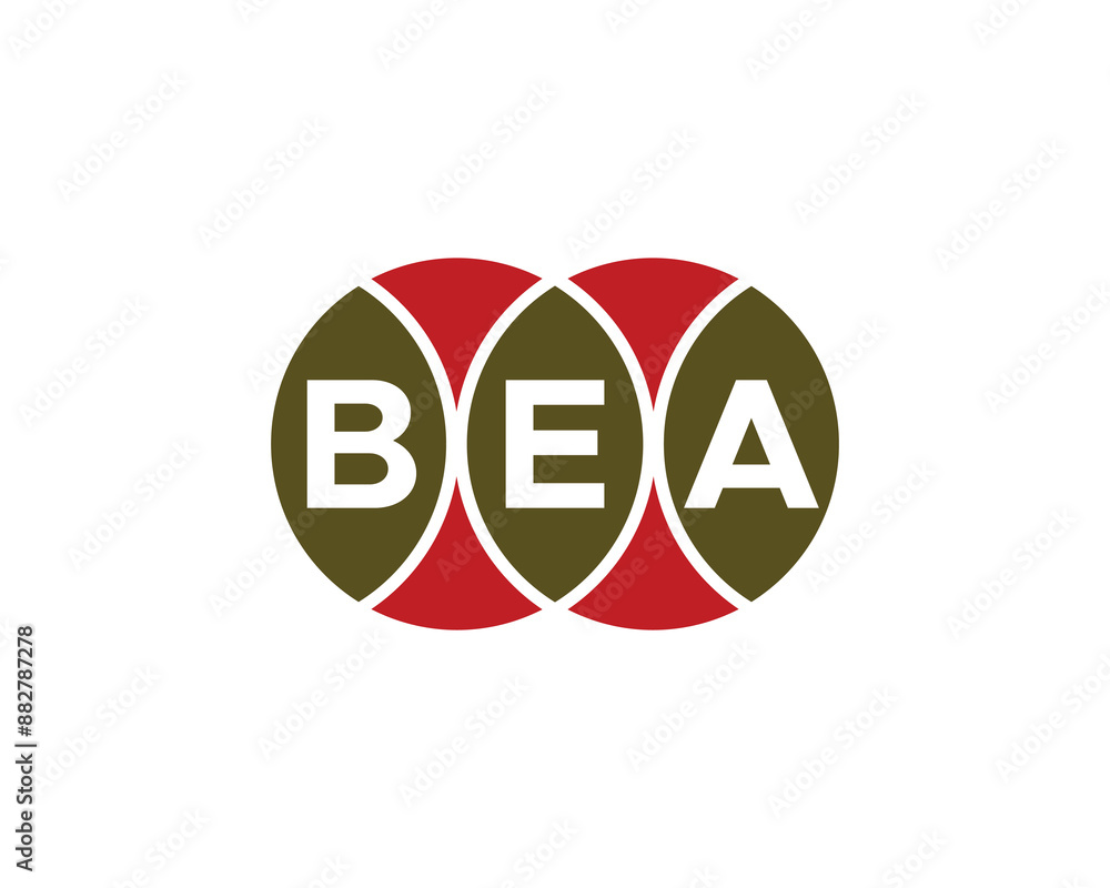 BEA logo design vector template. BEA logo design. BEA logo design vector template. BEA logo design.