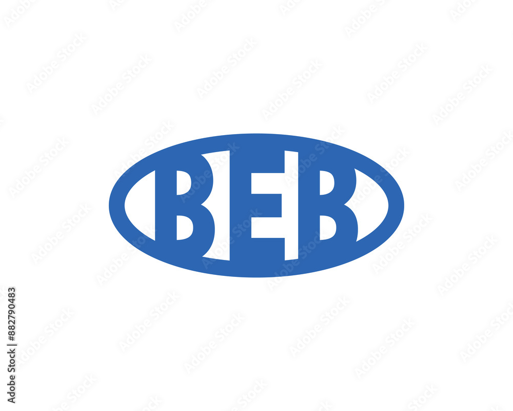 BEB Logo design vector template. BEB logo design. BEB Logo design vector template. BEB logo design.