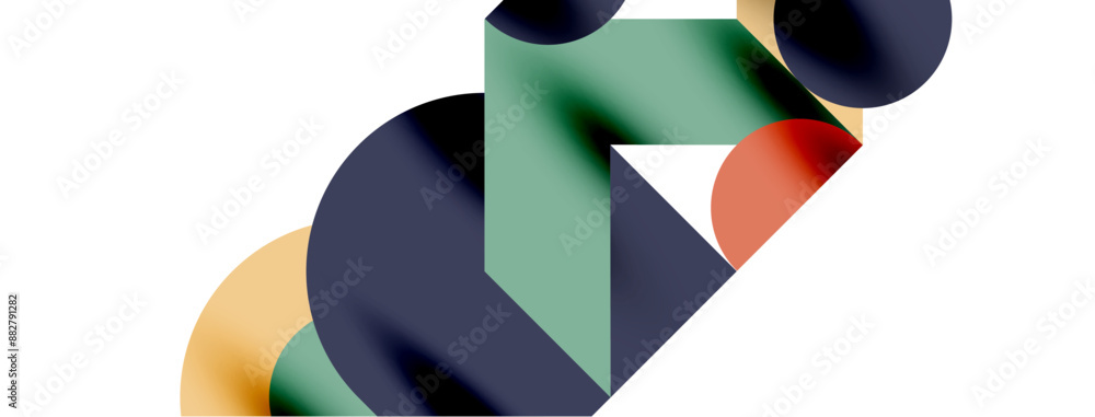 Circle pattern, round elements with lines and arrows composition for wallpaper, banner, background or landing Circle pattern, round elements with lines and arrows composition for wallpaper, banner, background or landing