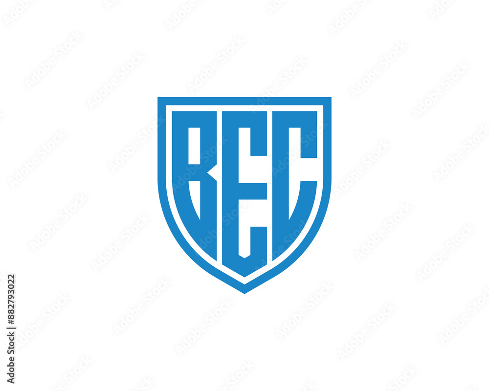 BEC logo design vector template. BEC logo design. BEC logo design vector template. BEC logo design.