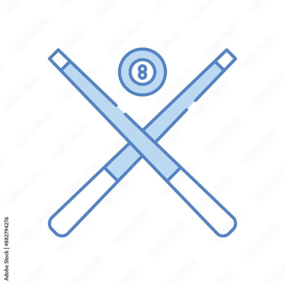 Billiard vector icon Billiard vector icon