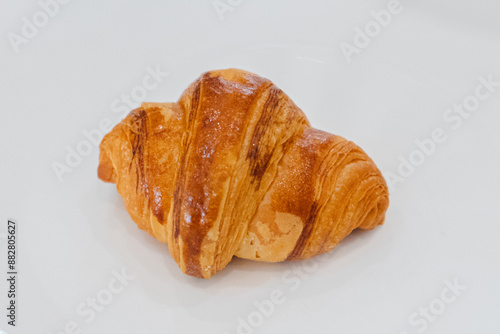 croissant on a white isolate background