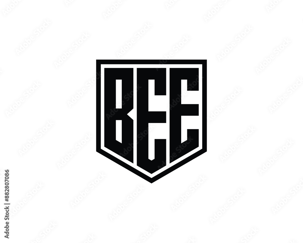 BEE Logo design vector template. BEE logo design. BEE Logo design vector template. BEE logo design.