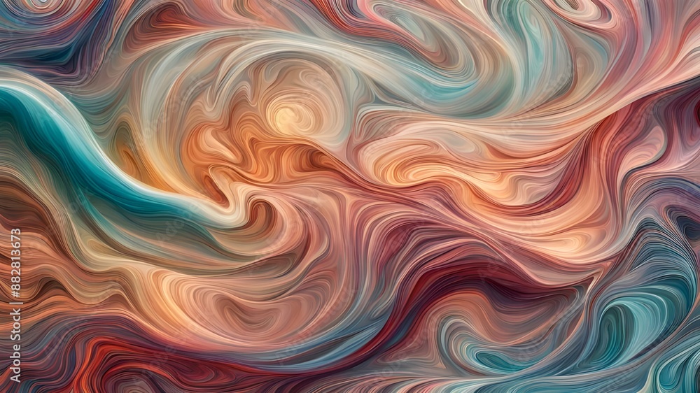 Fototapeta premium Abstract Swirl Pattern Background